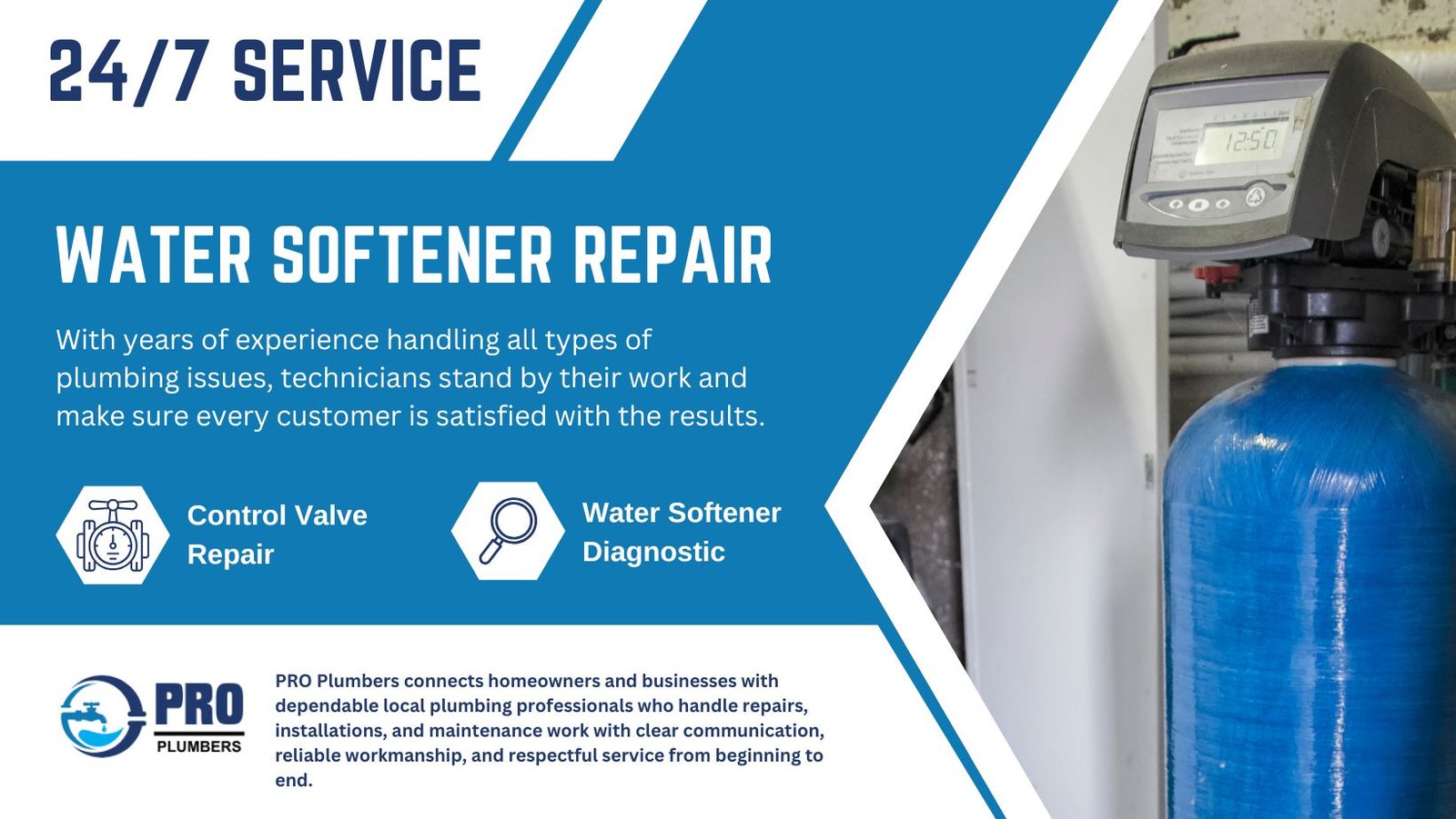 Water softener repair in Hemet, CA